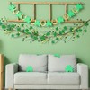 Winlyn 5.2 Ft Artificial St Patrick's Day Garland Lucky Shamrock