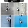 HZSY Combination Padlock 24 Pack, Fixed Dial Combination Padlock with