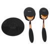 2pcs Sunscreen Applicator Brush Soft Fiber Hair Sunscreen Brush with