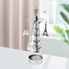 Christmas Tree Carousel Spinning Candle Holder Stainless Steel Rotary Tree