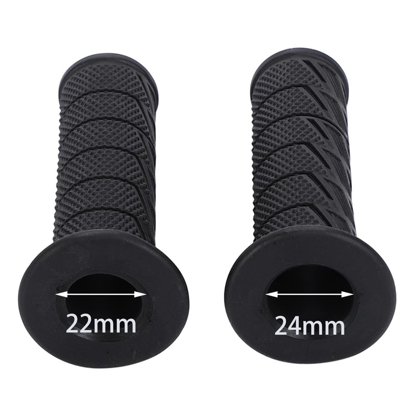 nakira Bike Grip Moped Handle 0.9 inch (22.2 mm) Thru