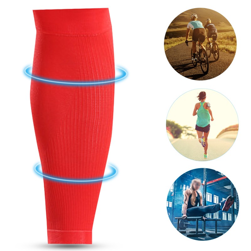 1Pair Mumian Sport Training Compression Support Shin Pads Calf Sleeves