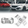 X AUTOHAUX 3pcs Aluminum Alloy AN6 Car Hose Separator Clamp