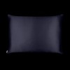 Shhh Silk Navy Silk Pillowcase - Queen Size