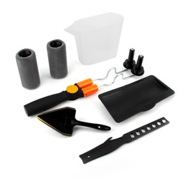 Drum Type Paint Brush Set Household Furniture Corner Paint Roller Brush Painting Tool