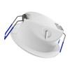 IP44 fixed recessed spots 6.5W WW+NW dimmable