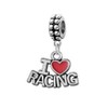 Colgante I Love Racing Charm