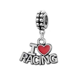 Colgante I Love Racing Charm