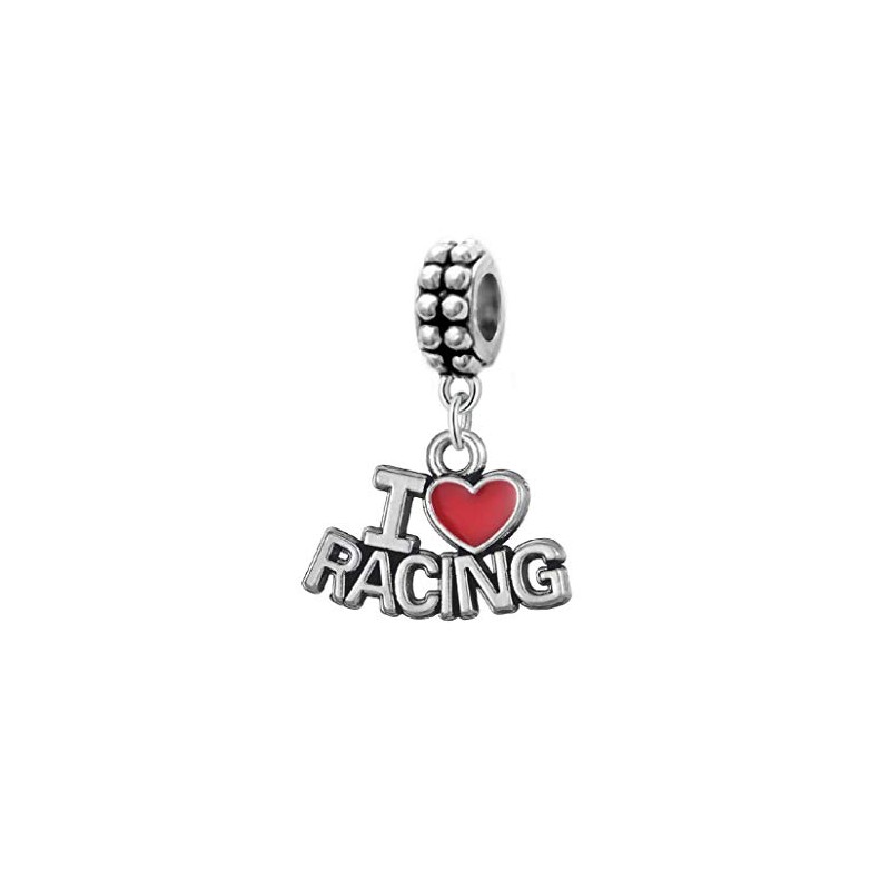 Colgante I Love Racing Charm