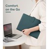 Mymazn A4 Clipboard Folder Conference Folder, Faux Leather Clipboard with