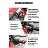 LIDABATON Motorcycle Heating Handle Adjustable,Temperature Heating Handle,12V Universal,7/8 Inch (About