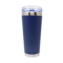 MyBevi Classic Premium Stainless Steel Tumbler with 12-Hour Temperature Control, Tritan Lid, and BPA-Free Construction | Navy Blue, 26 oz