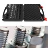 44PCS Nut and Bolt Thread Checker Aluminum Alloy Imperial and