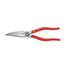 Wiha Flachrundzange Classic mit Schneide gebogene Form, ca. 40° (26725) 200 mm