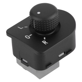 Interruptor de espejo eléctrico, botón de botón de control del interruptor de espejo lateral para VW 98-06 1J1959565A