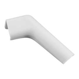 Namvo RV Drain Pipe Rain Gutter Outlet Caravan Roof Rain Drain Pilot Gutter Roof Drain Pipe Accessories 2 Right Side and 2 Left Side White Plastic