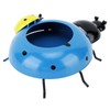 5.4cm Diameter Flower Pot Decor Ladybug Shaped Smoothing Surfaces Iron