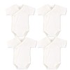 Blueleyu Unisex Baby Short Sleeve Onsies Cotton Baby Bodysuit Pack