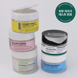 Low stimulating toner pad wiping skins pack 2 set Tax 1 /Cica, Vitamin, Collagen / 저자극 토너패드 닦토 스킨팩 2종세트 택1 /시카.비타민.콜라겐