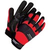 Bob Dale Gloves 20110605RX2L Mechanics Glove Synthetic Leather Anti-Vib Gel