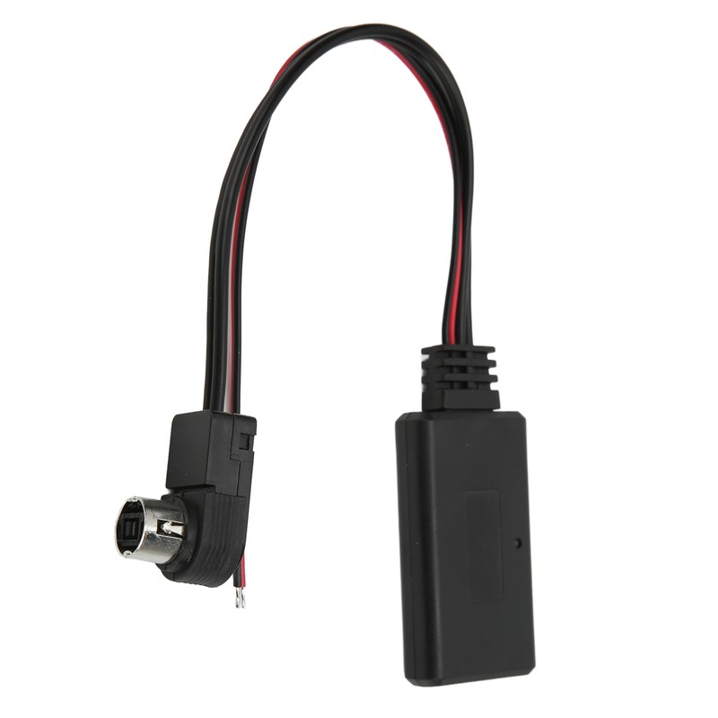 Car Bluetooth5.0 AUX IN Module Wireless ABS Black Heatproof Antiaging