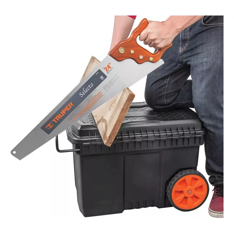 Husky Caja Organizador Herramientas Grande Con Llantas Resistente