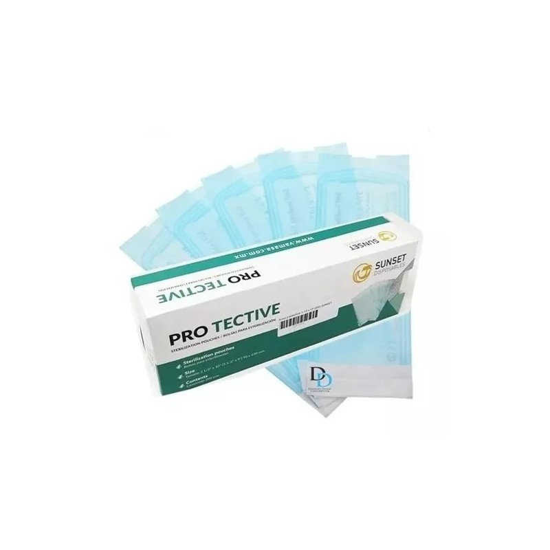 Vamasa Bolsa Para Esterilizar Autosellable 5.7x10 Cm 100 Piezas