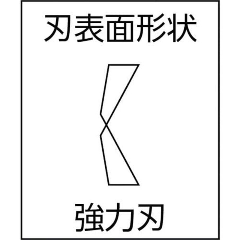 Keiba N-207 Strong Nipper 6.9 inches (175 mm)