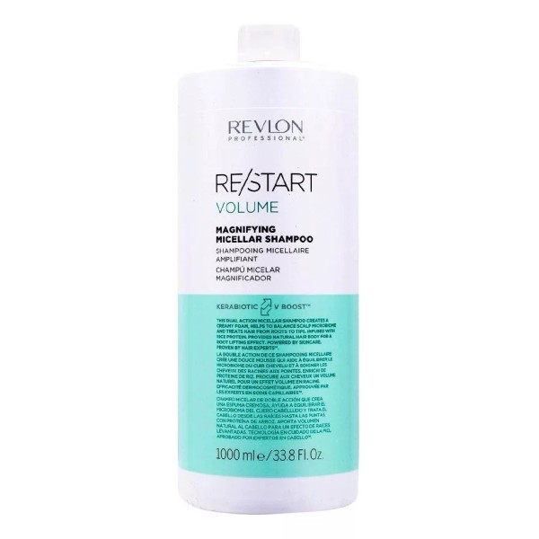REVLON PROFESSIONAL RESTART Shampoo Volumen Restart Magnifying Micellar 1000ml