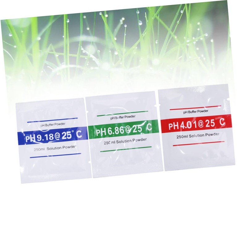 Hohopeti Ph Buffer Powder Solution Ph Calibration Powder Set for