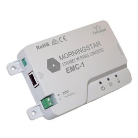 Morningstar Ethernet MeterBus Converter (EMC-1) - MeterBus Converter, Connects Solar Controllers for Enhanced Data & Network Features, SNMP, Modbus, SCADA, Remote Monitory & Connectivity