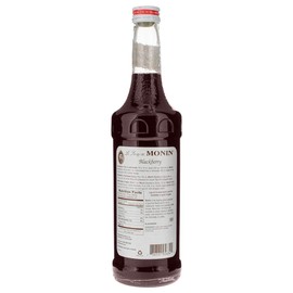 Monin Blackberry Syrup 25.4 Fl Oz Allergen Free Natural Flavor for Cocktails Sodas