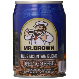 Mr. Brown Mr Brown Blue Mountain Flavor Coffee 8.12 Fl Oz Pack of 24 Canned Drinks