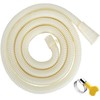 Washing Machine Drain Hose, Extension Hose, PVC Hose Clamp Included,