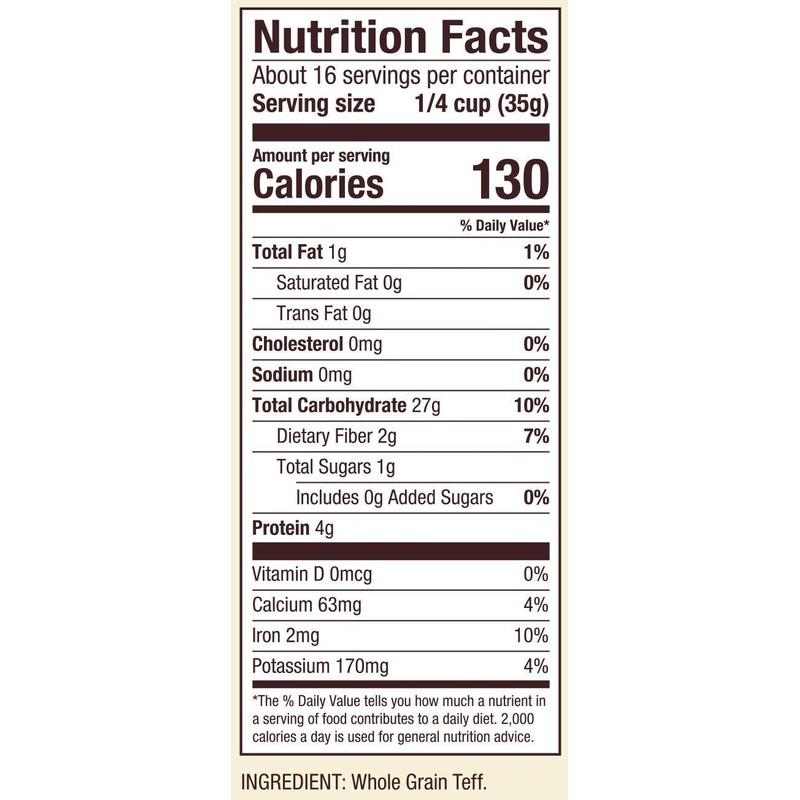 Bob's Red Mill Teff Flour, 20 Oz (Pack of 3)