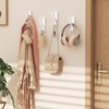 Adhesive Wall Hooks for Towels Coats - Stick On Hooks