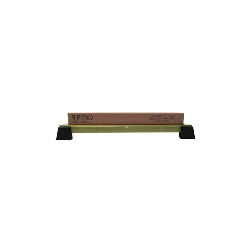 Suehiro WA#1000 No.1003-S Medium Whetstone with Stand, Stainless Steel, Dual