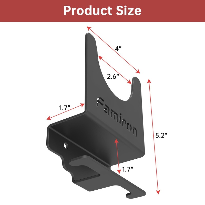 2 PCS Angle Grinder Holder,Angle Grinder Stand Tool Wall Mount