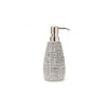 Lotion Dispenser Pump for Bathroom Ceramic Soap Dispenser, Mosaic Grid