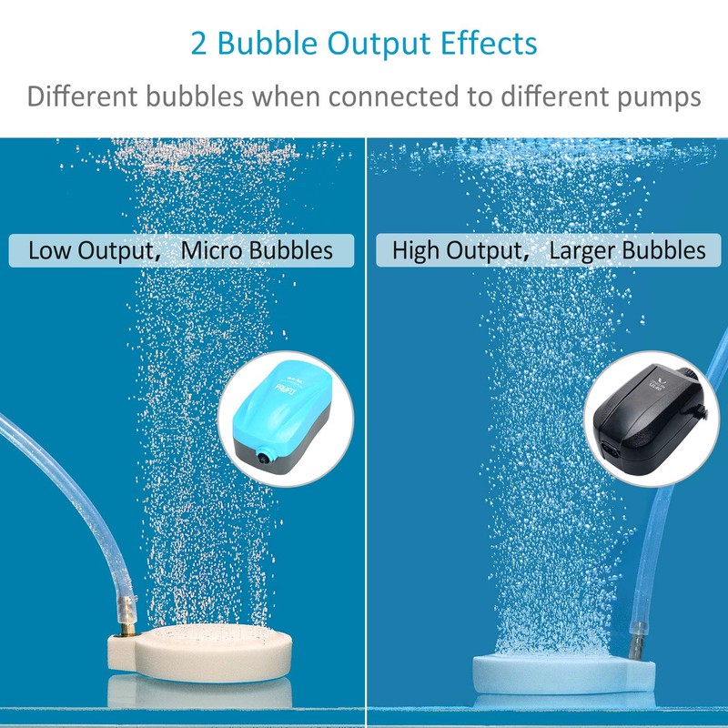 Pawfly 2 Inch Air Stone Disc Aerator Bubble Diffuser for