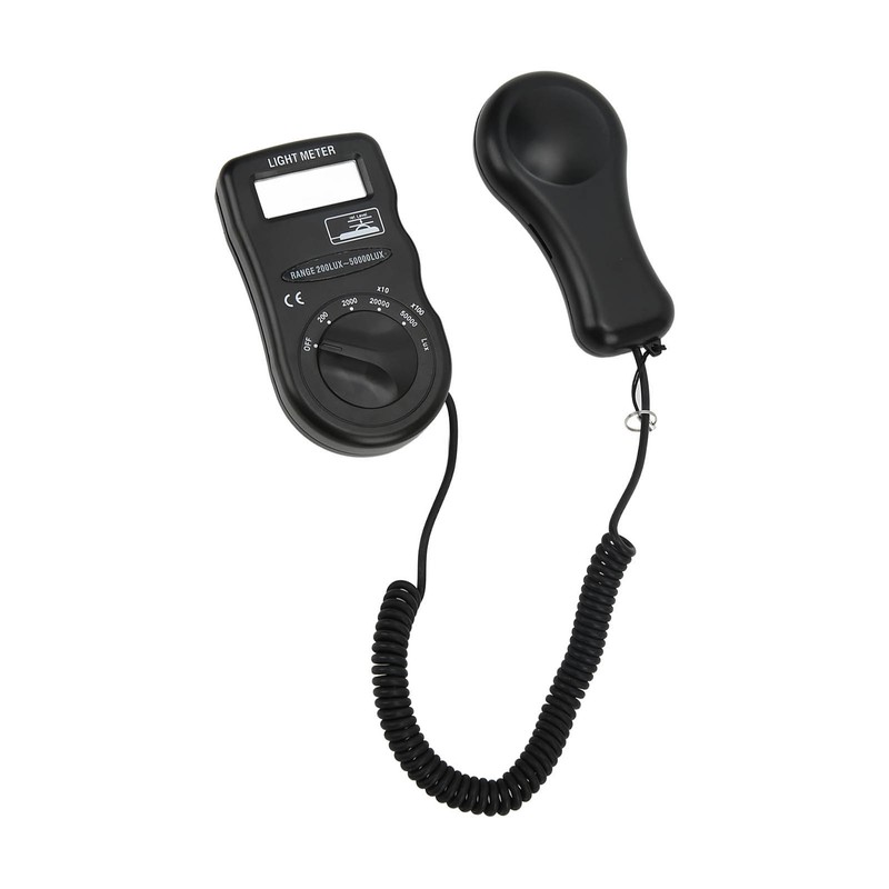 DT‑1300 Light Meter Digital Illuminance Meter with LCD Screen Portable