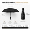 Automatic Folding Umbrella for Rain & Sun Protection – Lightweight