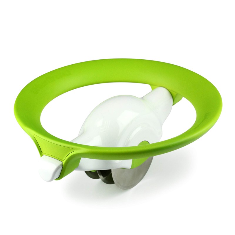 Urban Trend Orbit Rolling Herb Cutter and Mincer, Green/White
