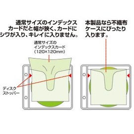 サンワサプライ アウトレット 不織布ケース 用 インデックス カード 罫線入 JP-IND11 箱にキズ、汚れのあるアウトレット品です。