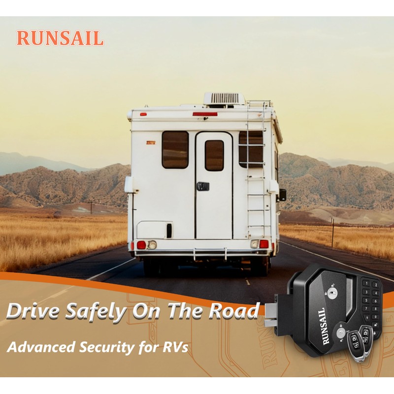 2 Pcs Keyless Entry Remote Control Key Fob for RUNSAIL