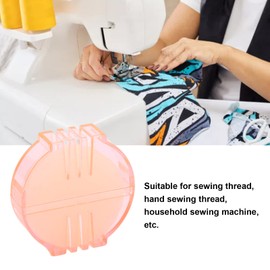 Beeswax Wax Thread, Easy to Store Plastic Bees Wax Round Thread Holder with Plastic Box for Household Hand Sewing