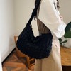 Petit-Germe Popcorn Bag, Shoulder Bag, Zipper Included, Waffle Bag, Handbag,