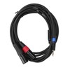 3.5mm Stereo Male to Dual 2 XLR Male Plug Connector