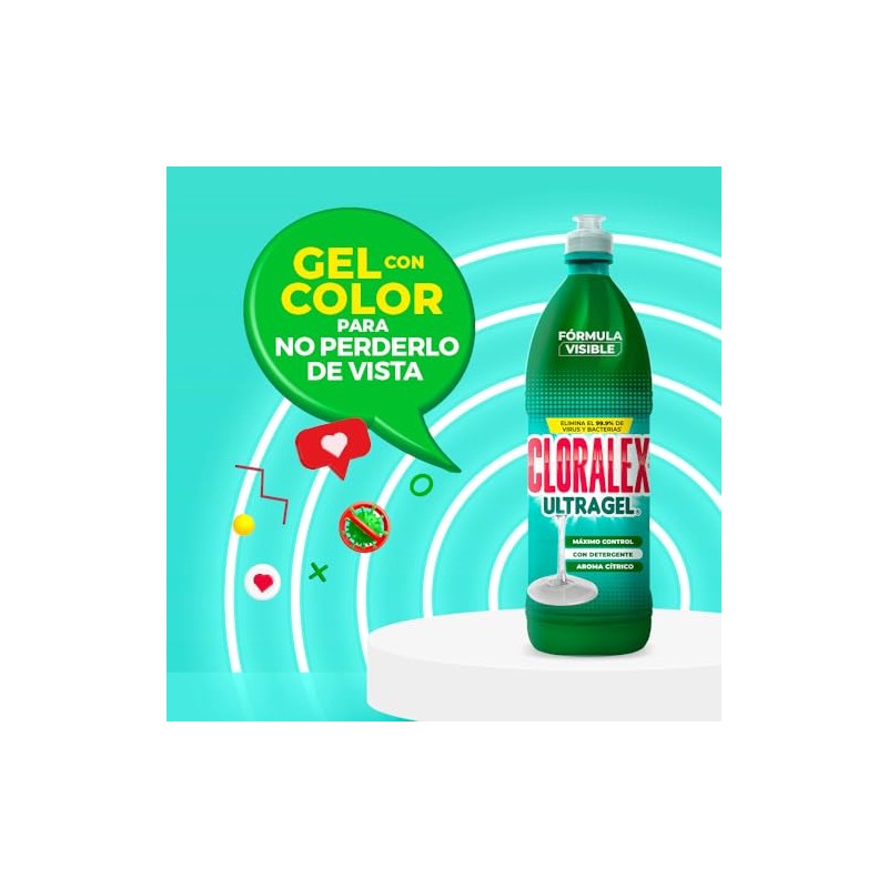 Cloralex Ultragel Poder Desmanchador de Máximo control 950ml