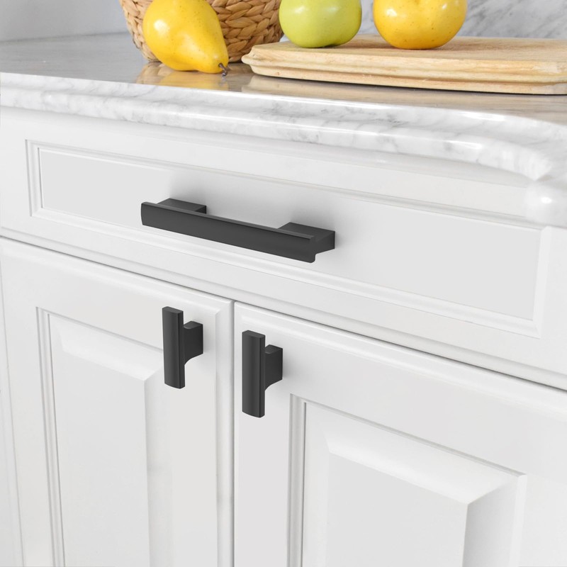 Amerdeco 10 Pack Gold Cabinet Pulls 3.75 Inch(96MM) Hole Centers